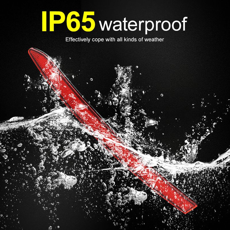 2 pezzi di riflettore per paraurti posteriore a LED per auto per Tiguan (5N) 2008-2016, luce di stop, fanale posteriore OEM n. 5N0945105_voghion.com