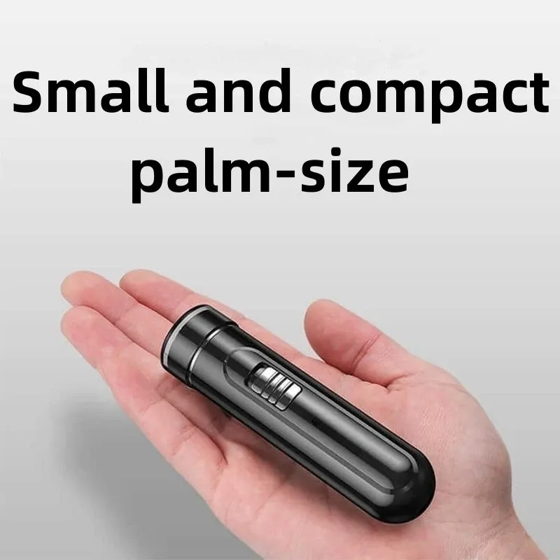 Compact & Convenient Electric Razor For Men - USB Rechargeable, Wet & Dry, Easy One-Button Use - Perfect For Home, Car & Travel!_voghion.com