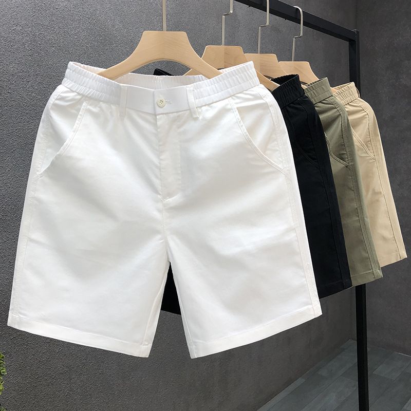 Herrenbekleidung Shorts Herren Sommer Fünf-Punkt-Hose Hose Trendy Sommer Casual Dünne 5-Punkt-Strandhose Mittellange Hose Trendy_voghion.com