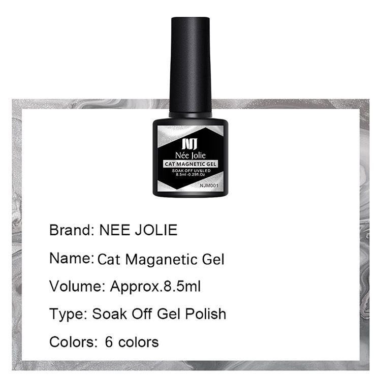 Colla per unghie Nee Jolie Nuovo prodotto Smalto per unghie Crystal Cat Eye Nuovo stile Flash Ice Trasparente Aurora Wide Cat Colore popolare Bellezza_voghion.com