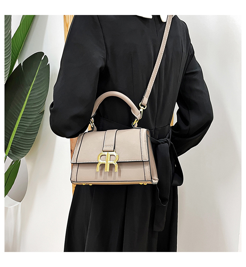 Borsa a tracolla di moda di lusso leggera borsa di giunzione di colore puro di nicchia marea a tracolla del commercio estero_voghion.com