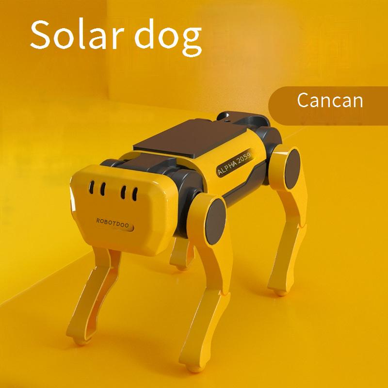 Leksaker Spel Vetenskap och utbildning Solrobot Hund Gör-det-själv-teknik Småproduktion Liten uppfinning Grundskoleelever STEM Vetenskapsexperiment Leksaker_voghion.com