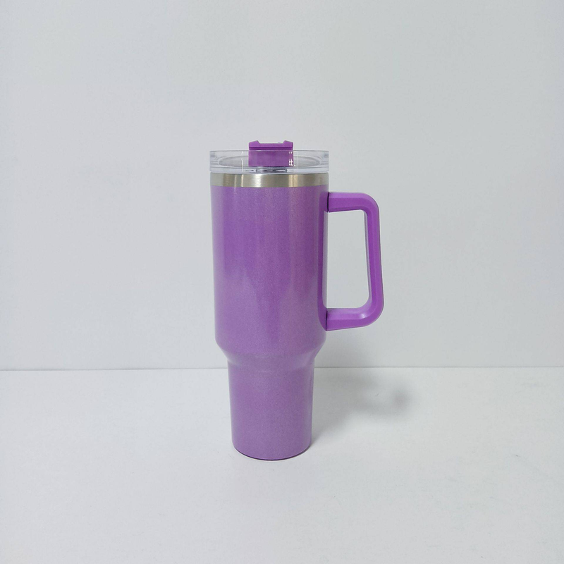40oz Insulated Tumbler With Straw – Large Capacity Car Cup, 304 Stainless Steel Inner, Leakproof & Sweatproof, Keeps Drinks Cold/Hot For 6+ Hours_voghion.com