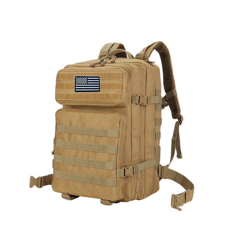 Large-capacity Tactical Backpack, Three-day Travel Backpack, Waterproof Outdoor Sports Backpack, Suitable For Hiking, Trekking, Exploration And Escape_voghion.com
