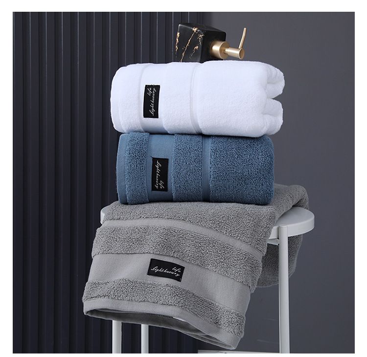 Full-Cotton Extra-Large 5A Antibacterial Bath Towel, Suitable For Hotels, Beauty Salons And Beaches_voghion.com
