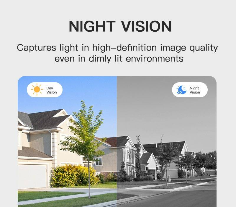 Smart Video Doorbell With HD Camera, PIR Motion Detection, 2-Way Audio, Night Vision, Wireless Door Chime, Compatible With Alexa/Google Home_voghion.com