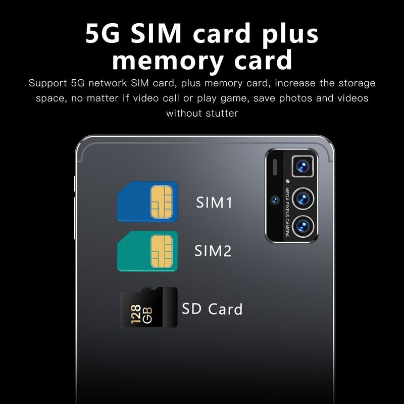 Tablets Neuer Tablet-Computer 10,1 Zoll Südostasien Android 13 Anruf Smart HD-Bildschirm Zehn Kern_voghion.com