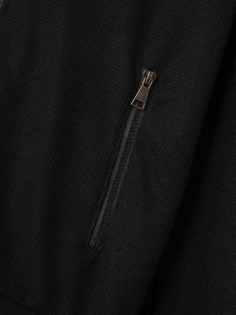 2024 bovenkleding lente jeugd wafel zak met ritssluiting en flip kraag slim fit vest herenjas_voghion.com