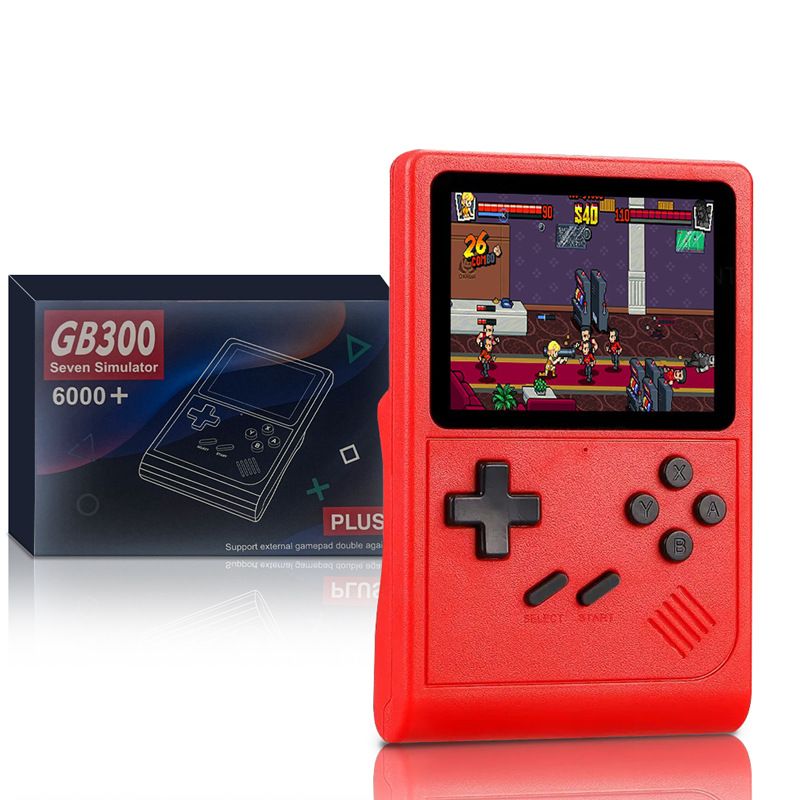Consolă portabilă de gaming GB300, nostalgică, portabilă, 6000+ jocuri, cadou_voghion.com