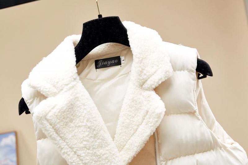 Vêtements pour femmes nouveaux costumes pour femmes gilet épais col haut pull tricoté pantalon large costume trois pièces automne et hiver_voghion.com