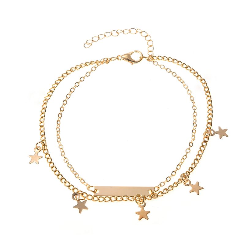 Accessories Bohemian Adjustable Summer Anklet Set Starfish Pendant Beach Foot Jewelry_voghion.com
