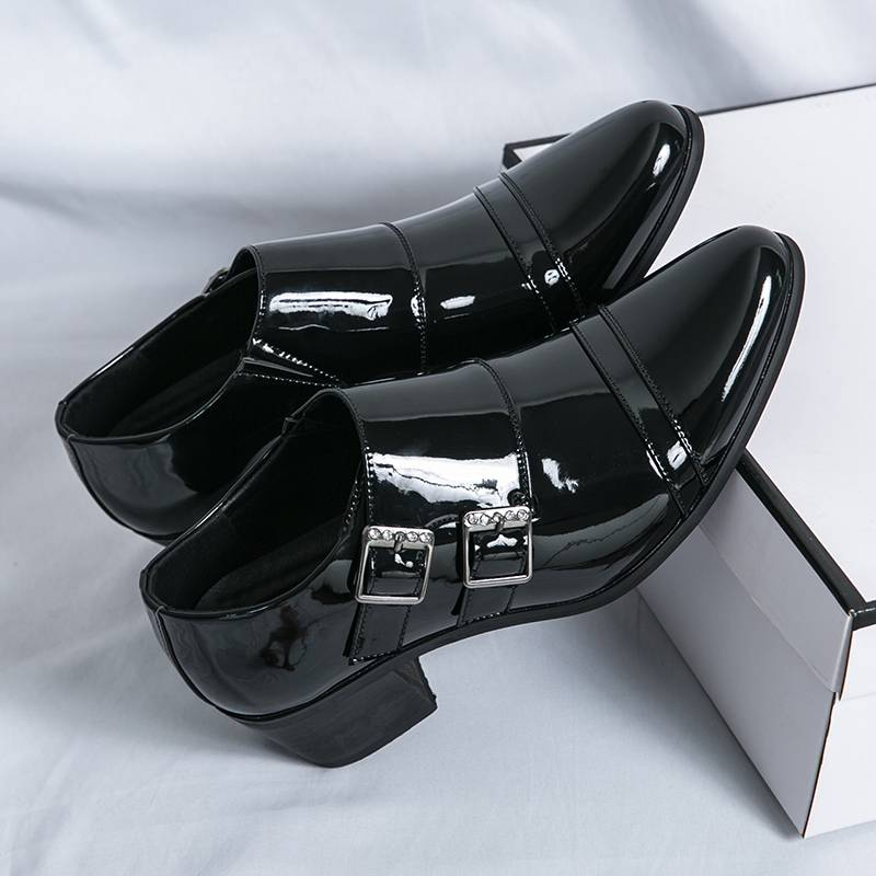 Herren Lederschuhe Größe Spitz Leder Freizeitschuhe Schuhe Mode Business Herren Hochzeit Zehe Bequeme Server Schuhe_voghion.com