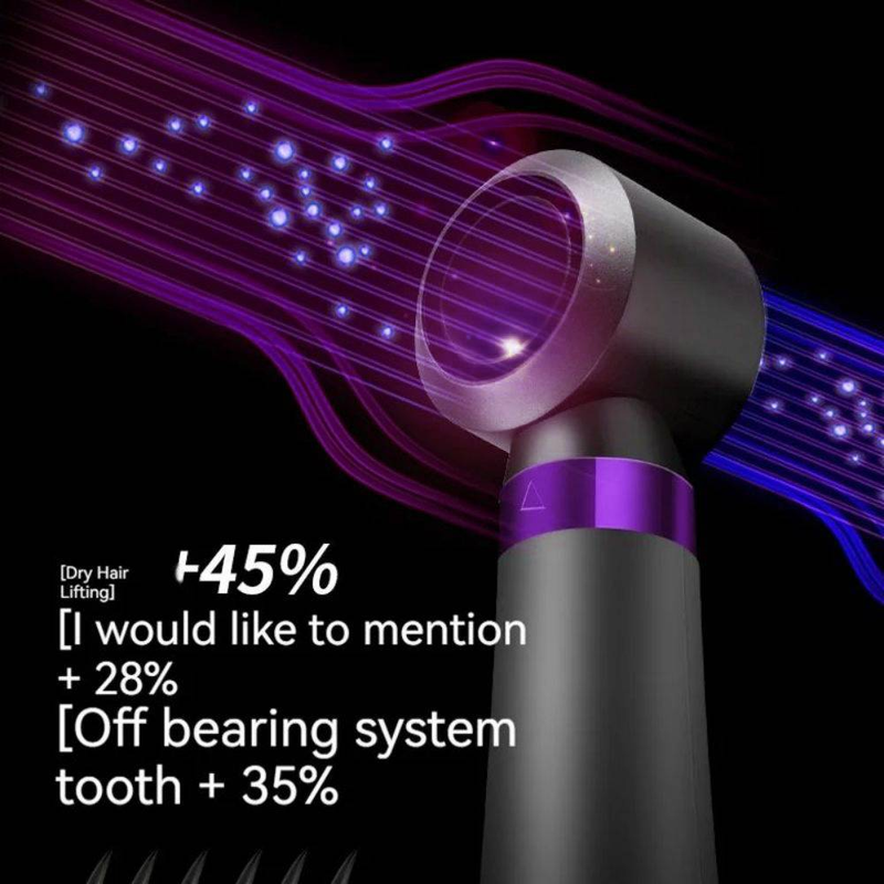 5 In 1 Multifunctional Hair Dryer Portables High Speed Hairdryer Professional Noise Reduction Constant Temperature_voghion.com