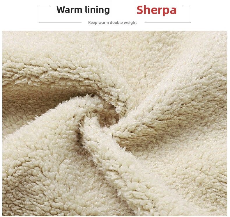 Heißer Verkauf Europäische Größe Herbst Winter Verdickt Lose Lamm Wolle Sweatshirt Bau Arbeit Jacke Für Männer_voghion.com