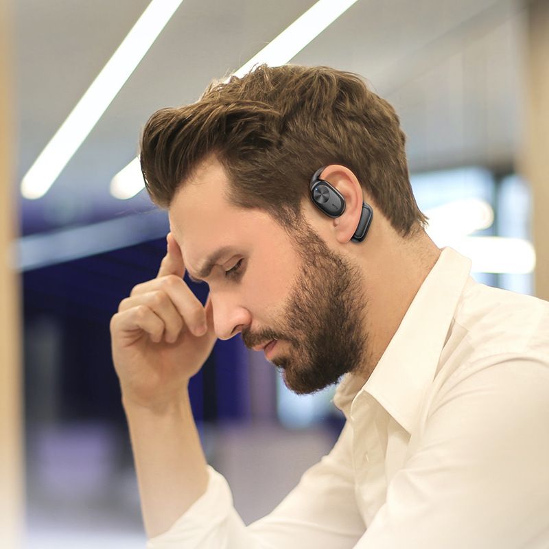 Musikfestival BW42 Nya OWS Öppna Äkta Trådlösa Bluetooth Intelligenta Samtals Sporthörlurar_voghion.com