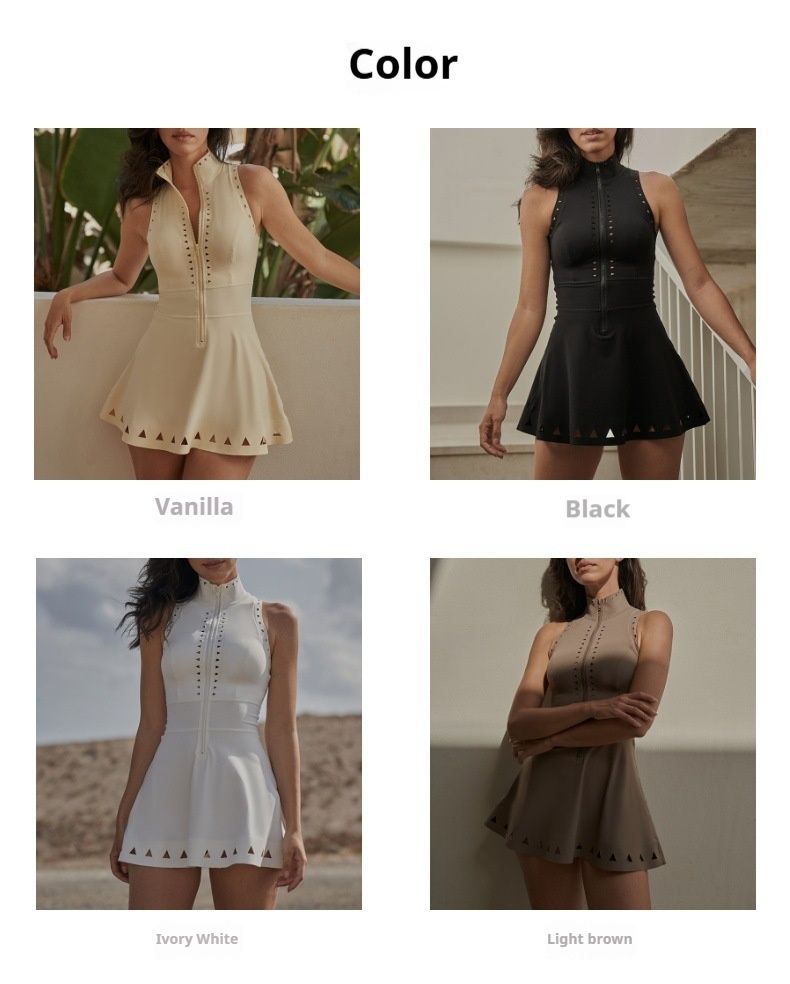 Tuta fitness autunno inverno da donna, traspirante, aderente, comoda, con schiena e petto scavati_voghion.com