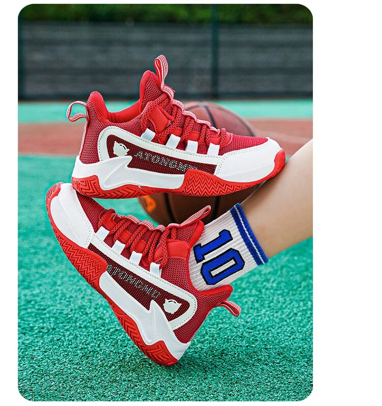 Hochwertige rutschfeste Turnschuhe für Kinder-Basketballschuhe_voghion.com