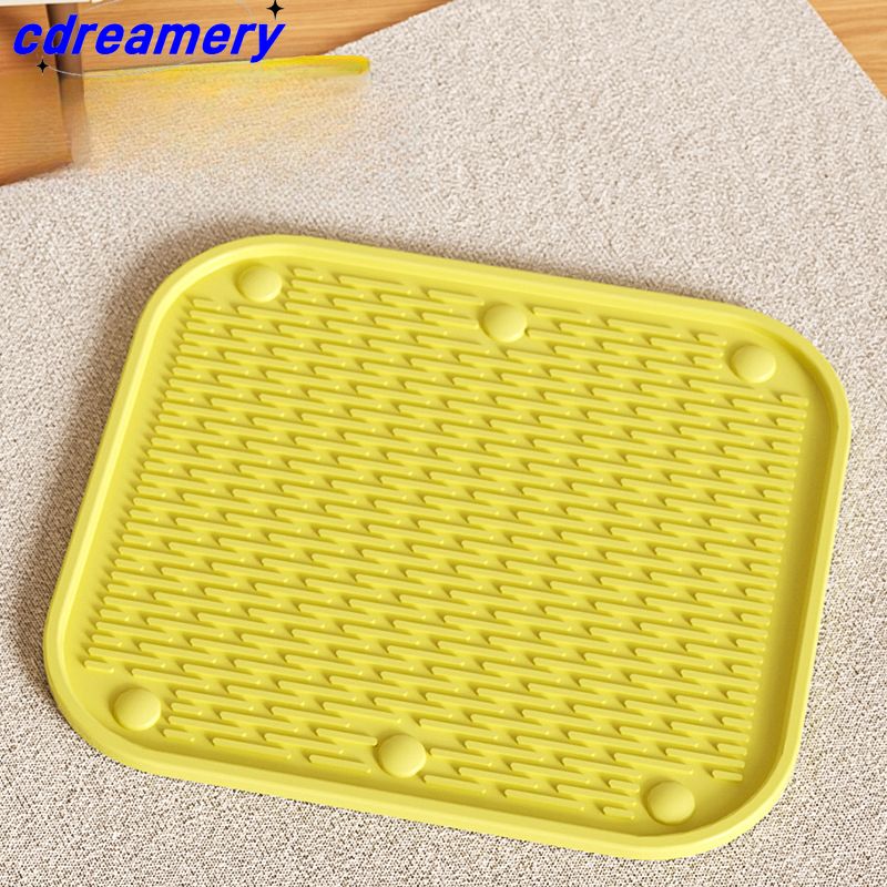 Extra grote kattenbakmat, anti-spatmat, anti-trackmat, zandcontrolemat voor katten en kleine honden. Huisdieraccessoires_voghion.com