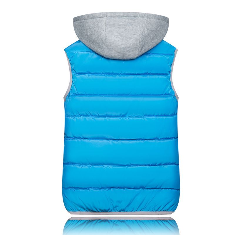 Gilet invernale in cotone da donna con cappuccio staccabile, giacca corta casual, caldo cappotto imbottito senza maniche, capospalla a trapezio taglie forti per autunno e inverno_voghion.com
