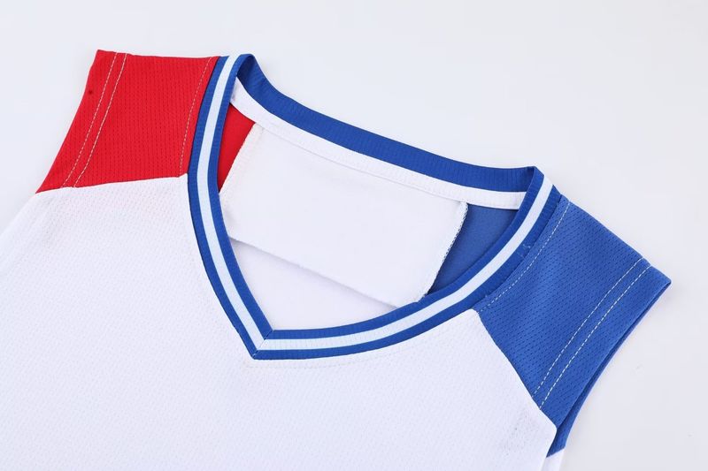 Ensemble de combinaison de basket-ball, maillot imprimé tendance pour hommes, gilet de camp d'entraînement, uniforme d'équipe de compétition étudiante, achat groupé_voghion.com