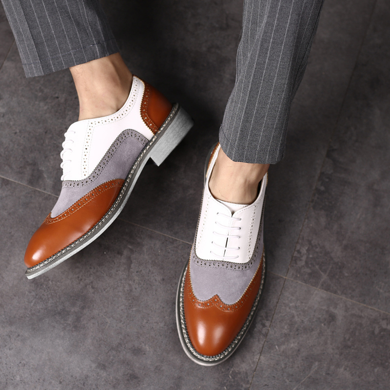 Bullock, matching colors, pointy toes, business casual shoes_voghion.com