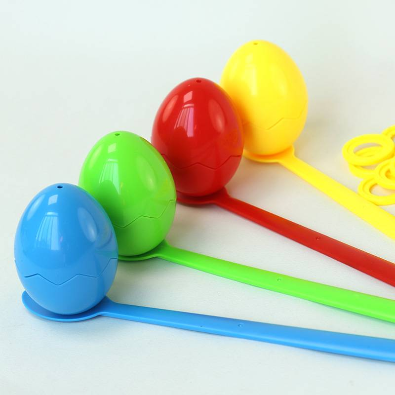 Jeu de relais d'œufs d'équilibrage pour enfants, jouets de lancer de cuillères, jeux d'interaction familiale, jeu sensoriel, fête pour enfants, cadeaux d'anniversaire de Noël, aides pédagogiques pour puzzles_voghion.com