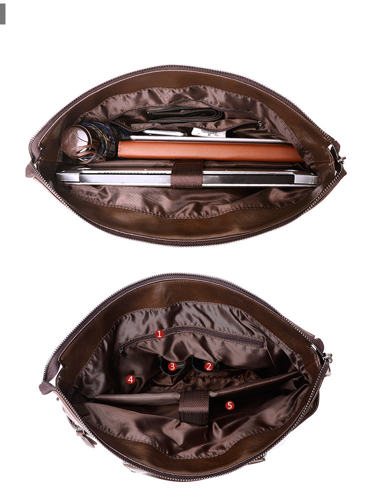 Set di borse da uomo, borsa da uomo in morbida pelle, borsa a mano, cartella da lavoro, borsa a tracolla, borsa per computer da uomo di grande capacità, borsa a tracolla_voghion.com