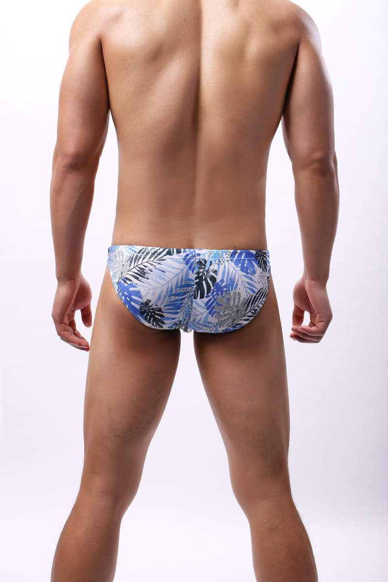 New Wholesale Men's Printed Swimming Trunks, Breathable, Export Triangular Swimming Trunks, Casual Swimming Trunks_voghion.com