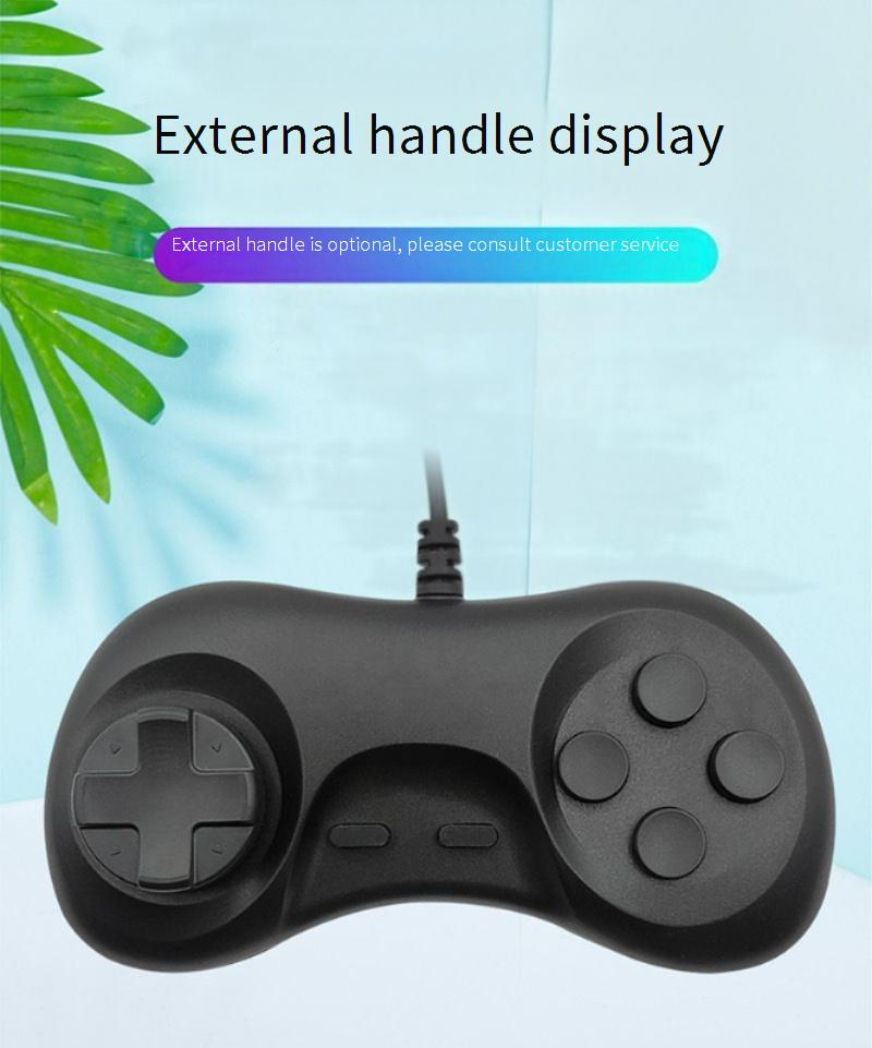 Tragbare 2,4-Zoll-HD-Retro-Spielekonsole mit 520 klassischen FC-Spielen, Handheld-Spielgerät für Kinder und Erwachsene, Einzel-/Doppelspielermodus, USB- und AV-Ausgang_voghion.com