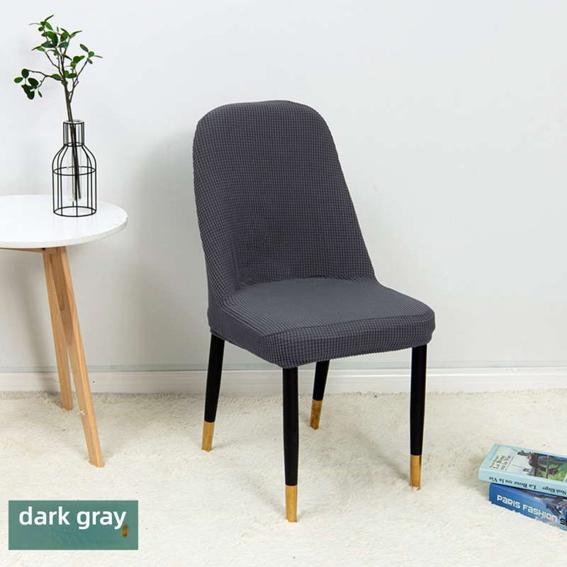 Coprisedie elasticizzati in jacquard – Elastici universali per sedie curve e di forma irregolare, protezioni antiscivolo per seduta e schienale a copertura totale_voghion.com