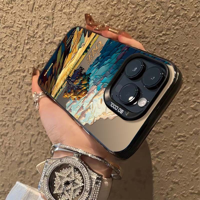 Oil Painting Rice Field Suitable For Samsung Galaxy S30 Phone Case S24/S23/S22/S21/S20 Ultra_voghion.com