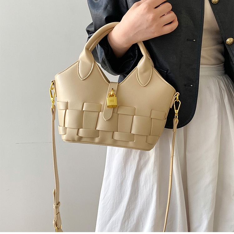 Borsa a tracolla di alta qualità, borsa a secchiello vintage, borsa tote in tessuto occidentalizzato, borsa sotto le ascelle alla moda, borsa da donna leggera di lusso_voghion.com
