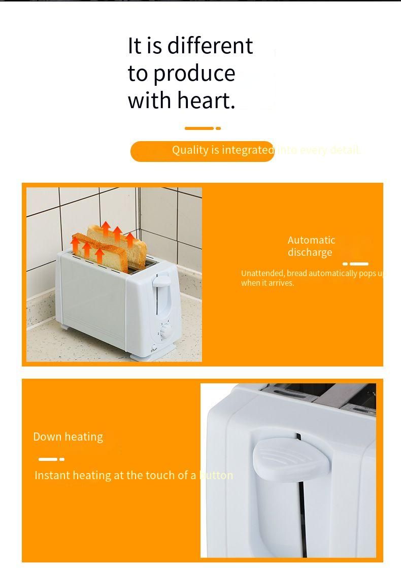 Mini Toaster Sandwich Breakfast Machine Home Kitchen Bread Maker Small Appliance_voghion.com