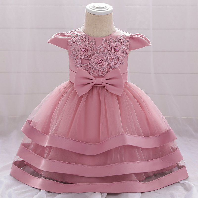 Babykleidung Baby Mädchen Kleid Kind Prinzessin Kleid Geburtstag Abendkleid Kinderkleid_voghion.com