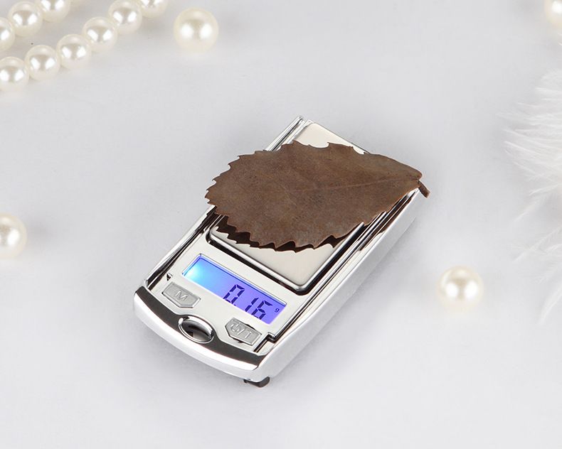 Bilnøkkel Elektronisk Vekt Mini Smykker Gull Smykker Vekt Miniatyr Veieinstrument Presisjon 0,01g Palm Scale_voghion.com