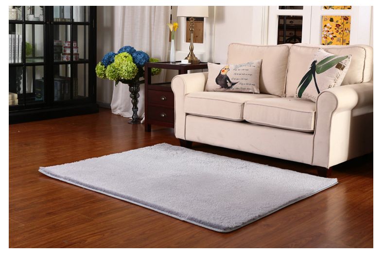 Tappeto di lusso in misto seta - Tappeto ultra morbido e liscio per soggiorno, camera da letto e ingresso_voghion.com