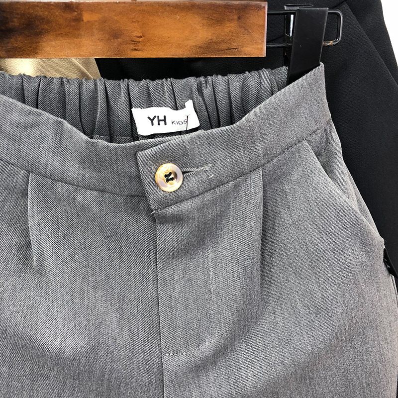 Kinderkleding Kinderpakbroeken 2024 nieuwe kinderbroeken kleine en middelgrote kinderbroeken stijlvolle jongenspakbroeken_voghion.com