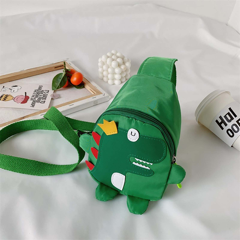 Zaino per bambini Lihanbao, stile coreano, accessori alla moda, impermeabile, modello dinosauro, borse per bambini per la scuola, nero_voghion.com