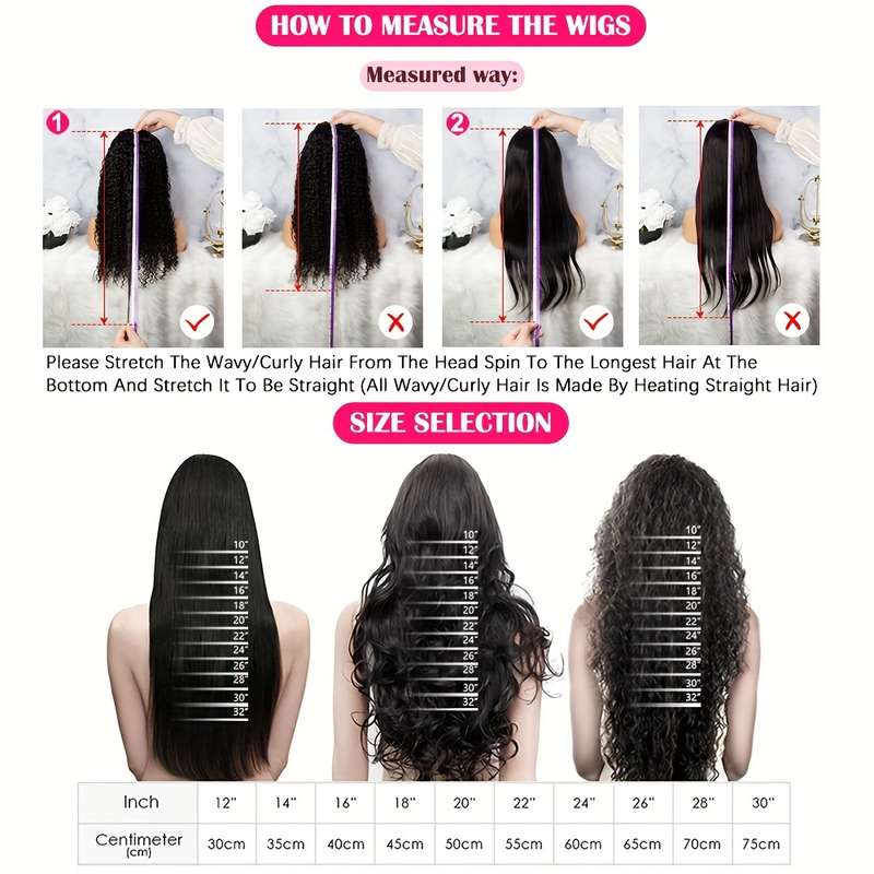 150% Density Body Wave Human Hair Wigs 4*4 Lace Front Human Hair Wigs For Women Natural Color 18-40 Inch_voghion.com