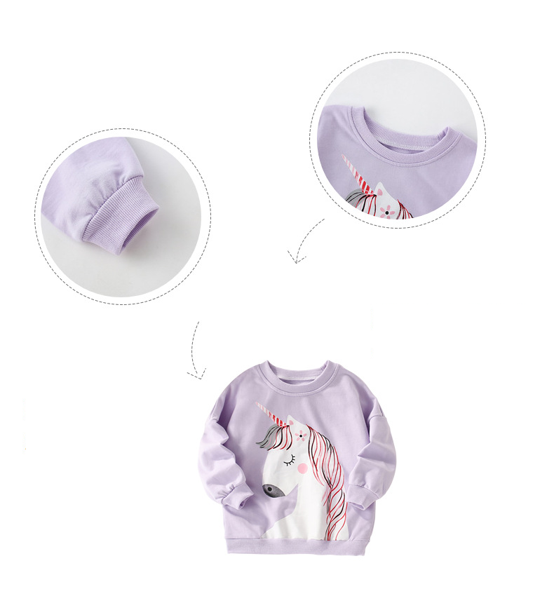 Felpa con cappuccio da bambina Top autunnale e invernale per bambini Abbigliamento per bambini Cappotto autunnale per bambina a maniche lunghe_voghion.com