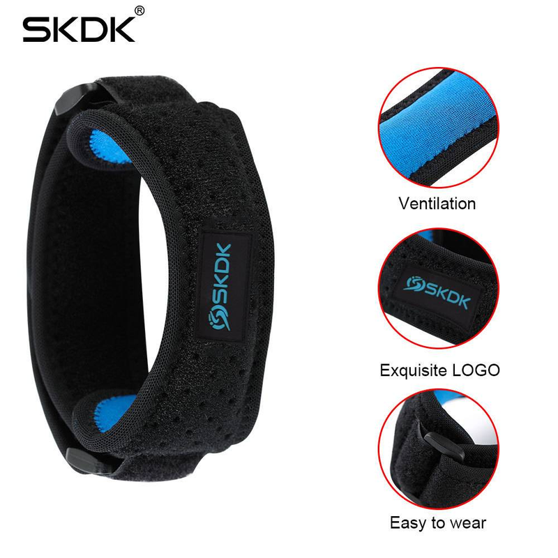 Compression patellar strap sports knee pads for men and women running knee pads absorb shock_voghion.com