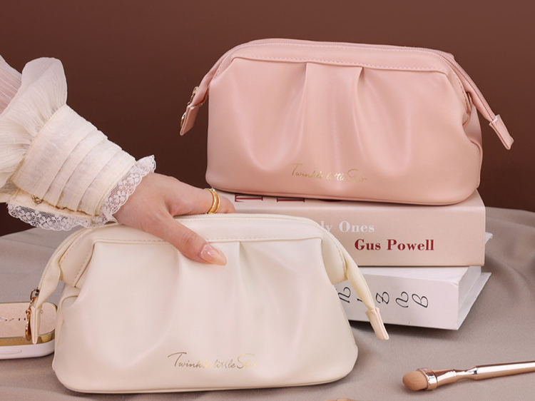 Damentaschen Kosmetiktasche mit großem Fassungsvermögen, tragbare Wundertüte der Spitzenklasse, Abendtasche, kleine Lippenstifttasche, tragbare Aufbewahrungstasche für Internet-Promis_voghion.com