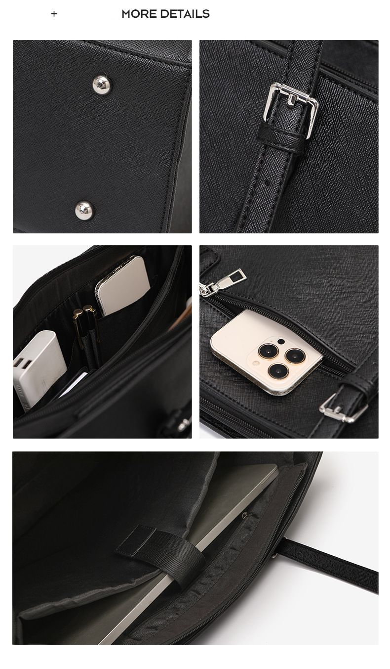 Women’s Bags Commuting Bags For Women In Autumn And Winter New Style Ladies' Computer Briefcases Simple Large Capacity Portable Shoulder Bags_voghion.com
