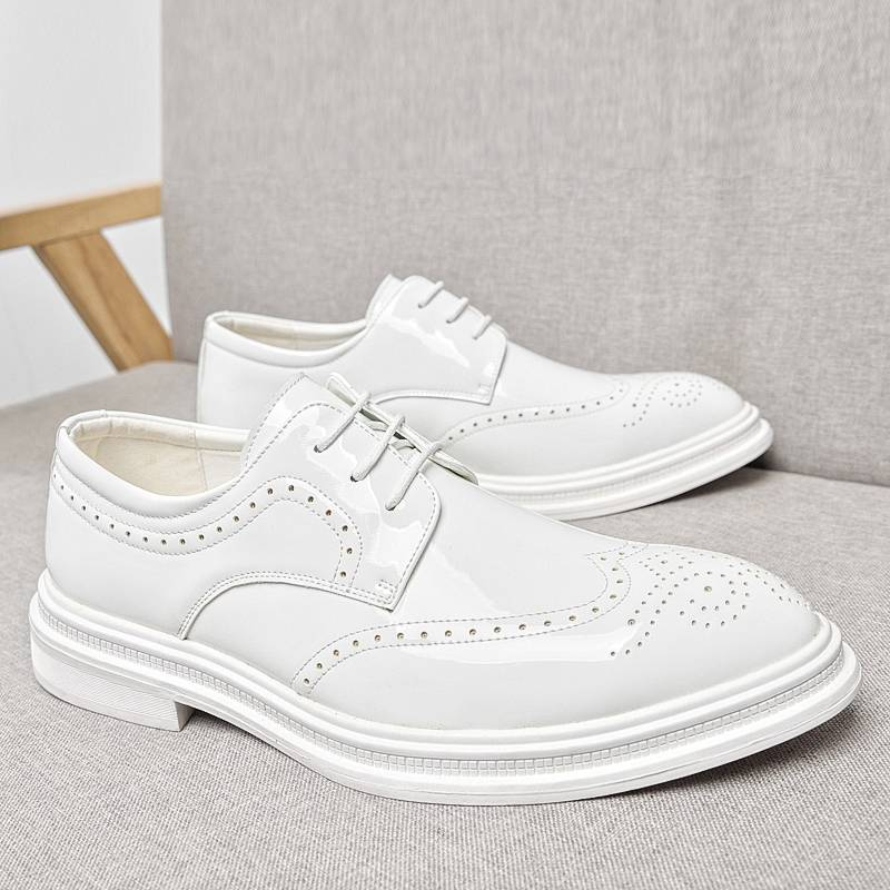 Men Shoes Mens Business Dress Retro Gentleman Formal Carved Brogue Formal Shoes Men High Quality Casual Shoes_voghion.com