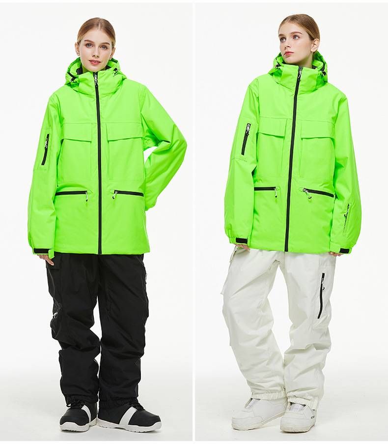 NOKO-Men's And Women's Ski Suit Sets For The 24-25 Season. Outdoor Windproof, Waterproof, And Warm Snowboard Jackets._voghion.com