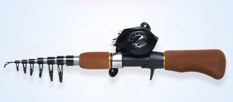 Portable Small Mini Baitcasting Reel Ultra Short Telescopic Lure Snakehead Bass Rod Horse Mouth Topmouth Culter_voghion.com