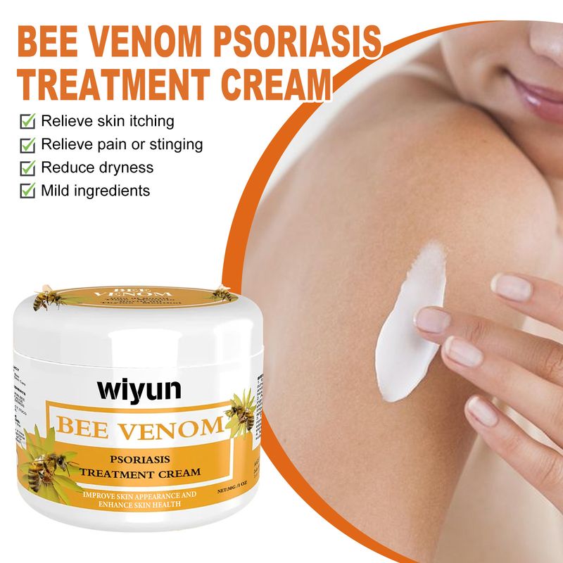 Wiyun Bienengift Hand- und Fußpflege, feuchtigkeitsspendend, angenehme Hautpflege, Creme zur äußerlichen Anwendung_voghion.com