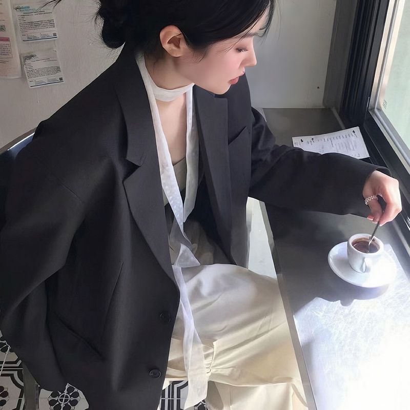 Sciarpa lunga in pizzo a pois coreano INS con nastro per donna, primavera estate, ragazza calda, versatile, a strati, collana decorativa_voghion.com