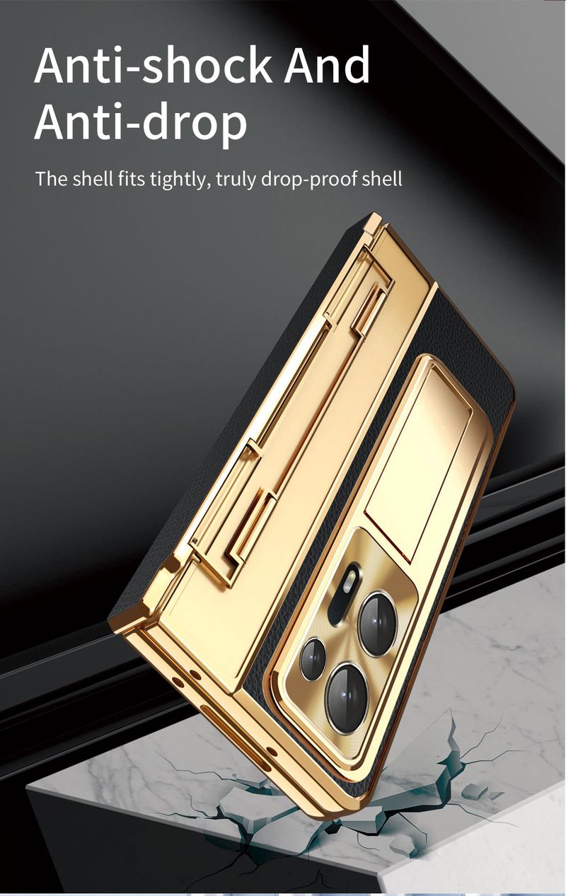 Pro Oppo Find N2 Luxusní obchodní multifunkční tvrzený ochranný kryt obrazovky, držák fólie na telefon, kryt_voghion.com