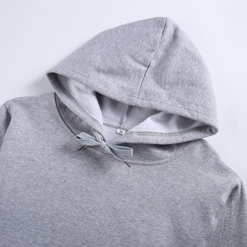 Sudadera con capucha de manga larga, traje de dos piezas, estilo punk rock, ropa urbana_voghion.com